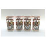 4 JACK DANIELS BUNG SLINGER GLASSES