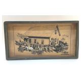 CABOT CREAMERY, WOOD TRAY, CABOT, VERMONT