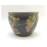 GRAPEVINE DECORATED POT PLANTER 6.5"