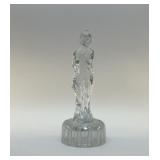 1930S CAMBRIDGE DRAPED LADY FLOWER FROG