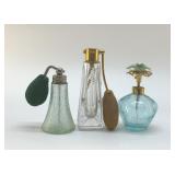3 ANTIQUE PERFUME BOTTLES IRICE