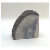 PURPLE AGATE GEODE 4.5'