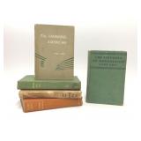 5 ASSORTED ZANE GREY HARDBACK BOOKS