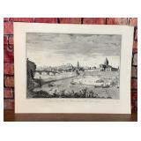 ZOCCHI VEDUTA Dï¿½UNA PARTE DI FIRENZE ITALY PRINT