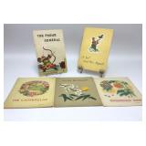 5 ASSORTED 1950s PRC CHILDRENS PAPERBACK BOOKS