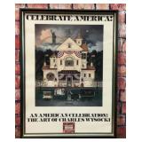 CHARLES WYSOCKI CELEBRATE AMERICA POSTER