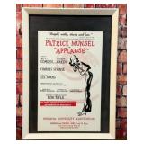 VTG APPLAUSE PATRICE MUNSEL MUSICAL POSTER