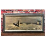 BRAQUE MARINE THE SHORE LINE PAINTING PRINT