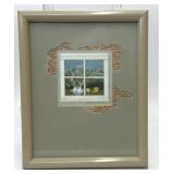 RICHARD A JOHNSON SIGNED WINDOW STILL LIFE 3D