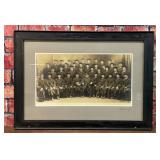 ANTIQUE FRAMED COLLEGE GRADUATION PORTRAIT