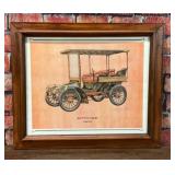 1903 AUTOCAR TOURING FRAMED PRINT