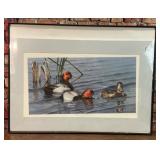 NEAL ANDERSON DABBLIN DIVERS DUCKS ART PRINT