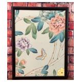 DE GOURNEY ENGLAND HANDPAINTED SILK WALLPAPER