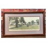 1988 W JACKSON CAUSEY PALMETTO BLUFF ART PRINT