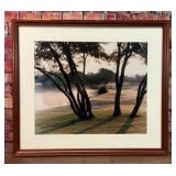 PINEHURST PHASE III GOLF COURSE FRAMED PHOTO