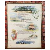 1992 GREG WATKINS MEMORIES OF SANDLAPPER PRINT