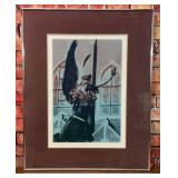 W STREET KEEPING SAFE FROM WOE ANGEL ART PRINT