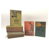 7 ASSORTED VTG ZANE GREY HARDBACK BOOKS