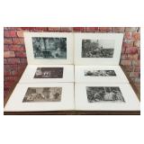 6 ASSORTED GEBBIE & CO ART PRINTS