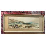 VTG ORIGINAL GEO. KEHEW LANDSCAPE PAINTING