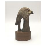 1986 RICK CAIN EAGLE ART SCULPTURE AERIAL HUNTER