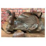 VTG WESTERN STYLE LEATHER HORSE SADDLE