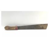 VINTAGE MACHETE KNIFE, 21 INCHES