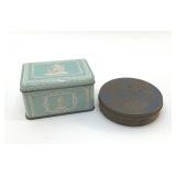 2 VTG TINS, COOKIE CUTTERS