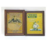 1920S MAGAZINE COVERS FRAMED