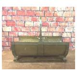 VTG BRASS FIREWOOD LOG HOLDER