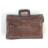 LEATHER BRIEFCASE 16 X 14
