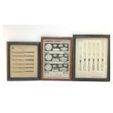 VINTAGE TABLEWARE ADVERTISING FRAMED