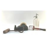 VTG SELTZER, TAPE DISPENSER, HOOK, RAKE