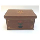 PENNSYLVANIA DUTCH DECORATED BOX