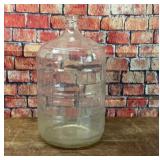 CRISA 5 GALLON CLEAR GLASS CARBOY JUG