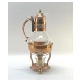COPPER COFFE WARMER PRINCESS HOUSE Unused