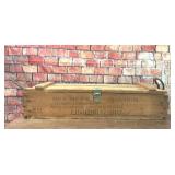 VTG US MILITARY MORTAR AMMO BOX CRATE