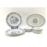 MISC CHINA PLATTERS, PLATES, BOWLS