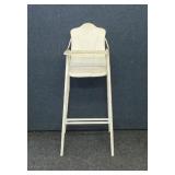 1950ï¿½s METAL DOLL HIGH CHAIR