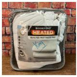 BIDDEFORD HEATED KING QUILTED MATTRESS PAD