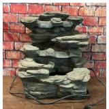 RESIN STONE WATERFALL YARD DECOR