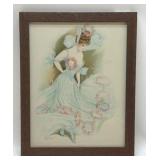 1907 MAUD STUMM " NEW YORK SHOW GIRL" ARTWORK