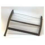 ANTIQUE BUCKSAW 34 X 27