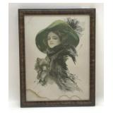 " WELL PROTECTED"  FRAMED PRINT