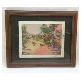 1924 TURKEY PRINT LAMAR AND BARTON