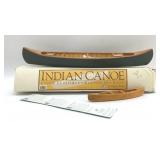 INDIAN CANOE MODEL SET