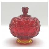 LE SMITH MOON AND STARS COVERED CANDY DISH