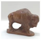 RED MILL BUFFALO SCULPTURE 8"