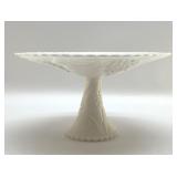 LE SMITH  MILK GLASS FRUIT, COMPOTE