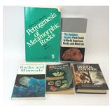 5 ASSORTED ROCKS AND MINERALS BOOKS